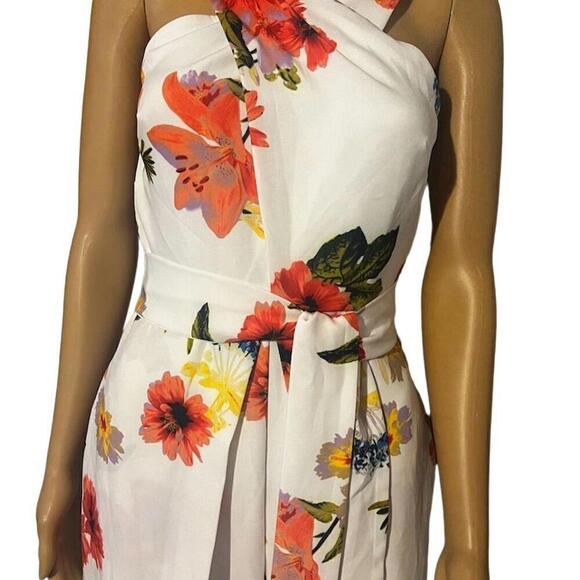 Alex Marie Floral Jumpsuit Women’s Size 2 Wide-Leg Summer - Picture 4 of 9